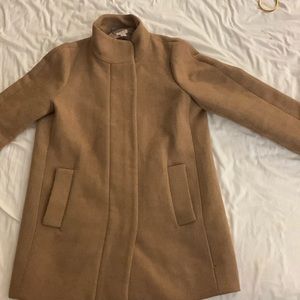 Tan J. Crew coat